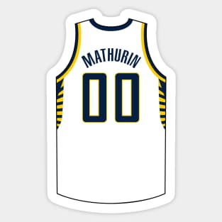 Bennedict Mathurin Indiana Jersey Qiangy Sticker